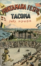 Tacoma WA Montamara Festo Frank A. Newhart & Co. c1910s POSTER ART Postcard bhn picture