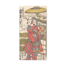 Kitao Shigemasa - Arashi Otohachi I as a Famous Comedian - ca. - Canvas Wall Art picture