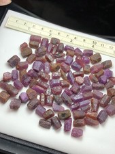 150 Grams / Natural Ruby gene Terminated crystals Ready for handmade jewellery.  picture