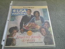 USA WEEKEND November 2011 OBAMA 
