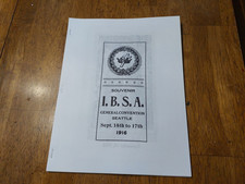 RARE 1916 Souvenir Seattle Convention Report Watchtower Bible Students IBSA picture