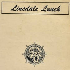 Vintage 1930s Linsdale Lunch Cafe Restaurant Menu Detroit Michigan picture