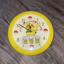 RARE Vintage Pokemon Pikachu Musical Cuckoo Clock - Pocket Monsters. Works Well. picture