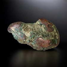 High-Grade Bisbee Copper, Cuprite & Malachite Rough - Campbell Mine Area, 8.3oz picture