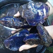 1 TO 20 KG LOT NATURAL UNTREATED HIGH QUALITY ROUGH BLUE AMBER SUMATRA INDONESIA picture