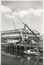 REPRINT-1947 STEELCRAFT (#1) 8 X 12 PHOTO, WATER ST, WEST HAVEN, CONN picture