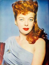 BEAUTIFUL IDA LUPINO 8X10 Photo picture