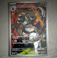 The Pokémon Company Pokémon TCG Team Rocket's Houndoom 191/182 IR Holo Eng picture