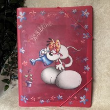 Diddl Maus Pocket Folder Portfolio Garden Flower Semisheer Goretz Stationary picture