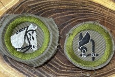 BSA, BOY SCOUT, MERIT BADGE ANIMAL INDUSTRY Original Piece +  Other Patch picture