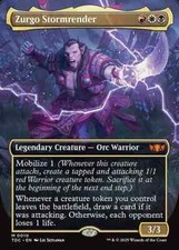 Zurgo, Stormrender Custom Deck Commander MTG. picture