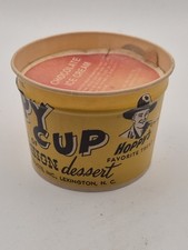 1960's Coble Dairy Lexington NC Hopalong Cassidy 5oz  Ice Cream Hoppy Cup picture