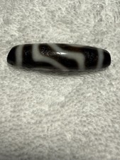Perfectly lined 2 eyed dzi beads of Taiwan also called Shangken. picture