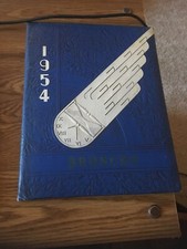 Alsen School (Gr 1-12) 1954 Bronco Yearbook North Dakota picture