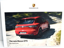 Porsche The new Macan GTS Hardcover Rare Dealer Prestige Brochure 2020 picture