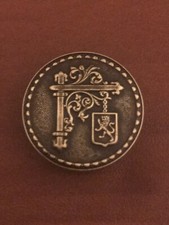 Vintage Original Peugeot Antique French Uniform Metal Button Peugeot Car Company picture