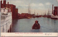 c1900s CHICAGO, Illinois Postcard