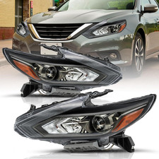 [Halogen Model W/O LED DRL Headlight Assembly Replacement for 2016 2017 2018 Nis picture