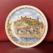 Würzburg Germany Souvenir Plate, Theo Rübn, Bavaria Burgwindheim picture