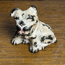 Cast Iron Worlds Fair Dog Pencil Holder Paperweight picture