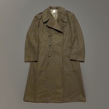 Vintage WWII French Military Coat Antimite Definitif Wool Montpellier France 40s picture