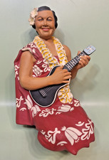 Very Rare 1950’s George J Song Hakata Urasaki Hawaiian Lady with Ukulele picture