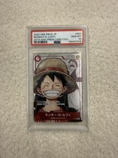 One Piece 2022 Monkey D. Luffy #001 25th Anv Prem Card Coll JP PSA 10 picture