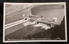 RPPC 1954 Roza Diversion Dam & Canal Yakima River Washington Smith's Scenic View picture