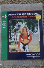 1998 Denver Broncos Cheerleaders Wall Calendar Michelle Beisner Joe Buck's Wife picture