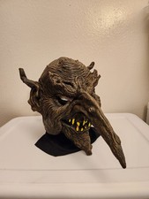 1998 Vintage Rare Tree Goblin Troll Mask Moveable Jaw by The Paper Magic Group picture