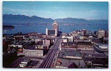 Postcard Vintage Vancouver BC city view postcard. picture