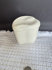 Vintage 1970s Halston Heart By Elsa Peretti For Halston A Ceramic Keepsake Box picture