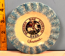 Vintage Albergo San Giorgio Roma Souvenir Ashtray picture