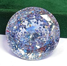 440.65 Ct Natural White Sapphire Round Shape IGL Certified Loose Gemstone 5AOF picture