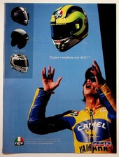 2007 Valentino Rossi AGV Helmets Original Magazine Print Ad MotoGP The Doctor picture