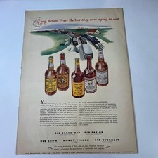 National Distillers Products Corporation Old Taylor NY 1940s WWII Era Ad SV28-4 picture