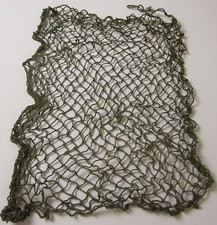 WWII US ARMY OR MARINE INFANTRY & AIRBORNE M1 STEEL HELMET NET -OD