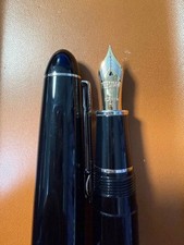Platinum President Fine (F) Nib Silver Trim Fountain Pen Pre-owned picture