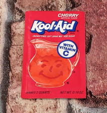 Vintage Kool Aid Cherry Drink Mix Unopened Packet picture