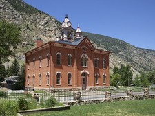 Photo:Georgetown Colorado 1874 School Building 1910s Brick Landmark picture
