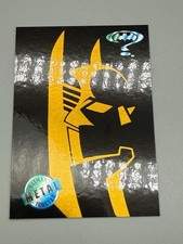 Batman Forever 1995 Fleer Metal GOLD BLASTER INSERT Foil Card #6 DC Comics picture