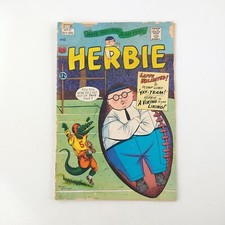 Herbie #21 Silver Age Whitney Cover (1966 ACG Comics) Centerfold Detached picture