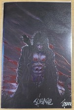 James O’Barr SIGNED NYCC The Crow: Dead Time Embossed  Virgin Cover LTD To 25 picture