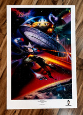 Star Trek Experience Warp'N Ride Tsuneo Sanda Lithograph 176/200, 24 x 36 picture
