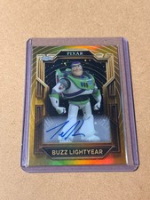 2025 Topps Pixar Gold AA-TA Tim Allen Buzz Lightyear Gilded Autograph Auto picture