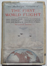 Aviation Pioneers 1924 Round World Flight Signed Book, Lt's Wade, Nelson, Ogden picture