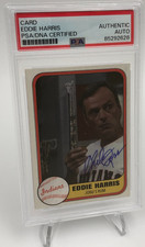 CHELCIE ROSS PSA AUTO Custom Card UP YOURS JOBU Signed MAJOR LEAGUE EDDIE HARRIS picture