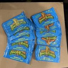 Mighty Morphin Power Rangers Series 2 Premium Trading Cards (10 Packs) Sealed picture