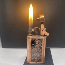 Vintage Working Win 57P Pipe/cigar Lighter Japan Serviced Duo Flame picture