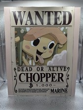Custom Shadowboxes 8x10 One Piece Wanted Poster Chopper - No Frame picture